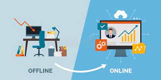 Business from offline to online